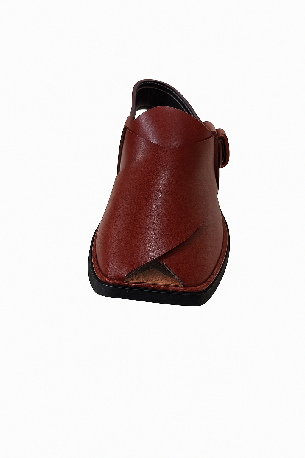 Weavecore Signature Brown Peshawari Chappal – Premium Comfort Fit