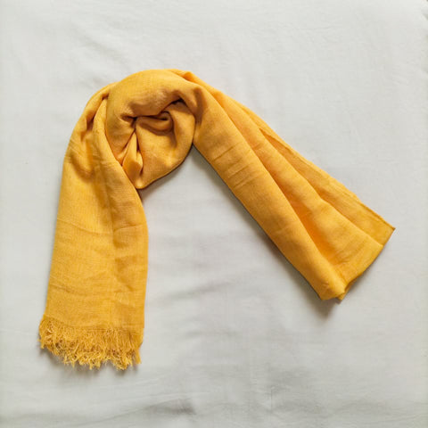 Soft Scarf - Breathable - MUSTARD