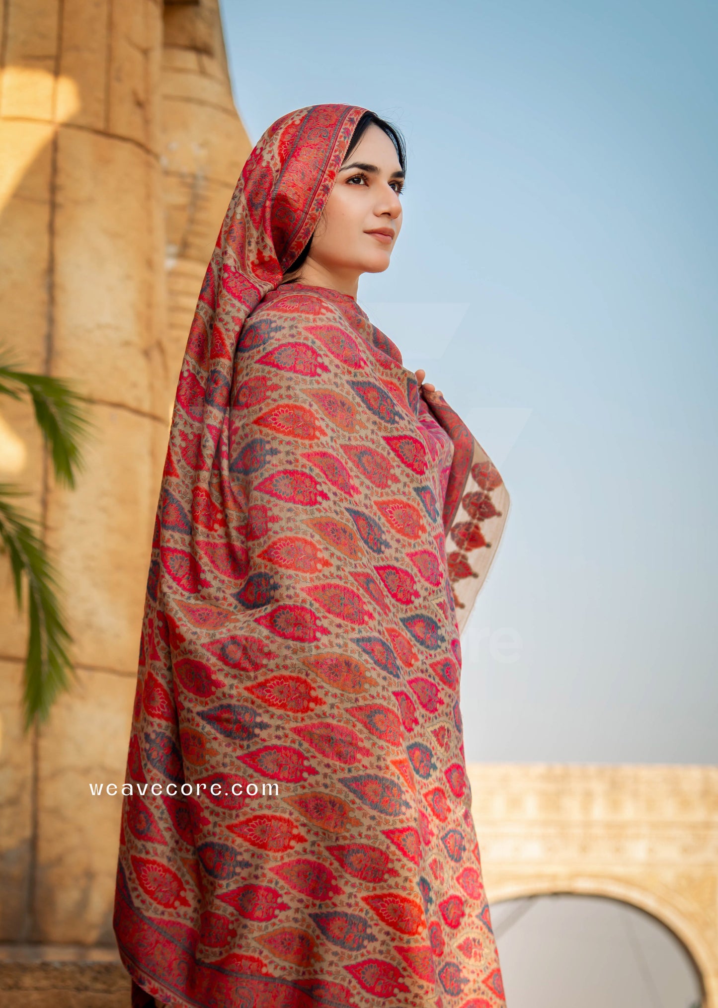 Gulnaar Heritage Kani Wool Shawl