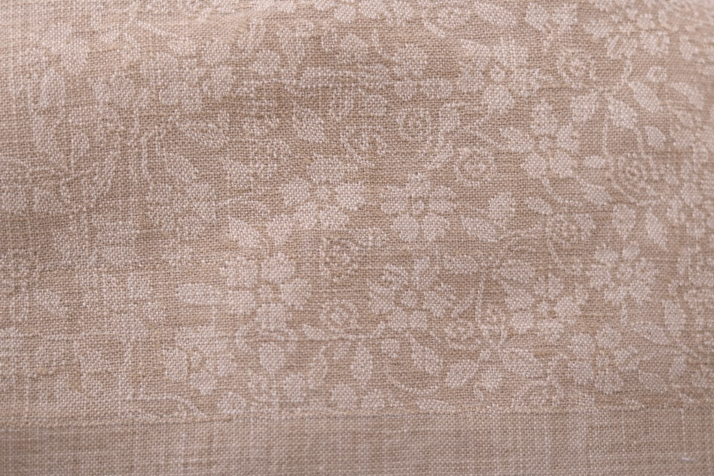 Floral Self-Weave Shawl