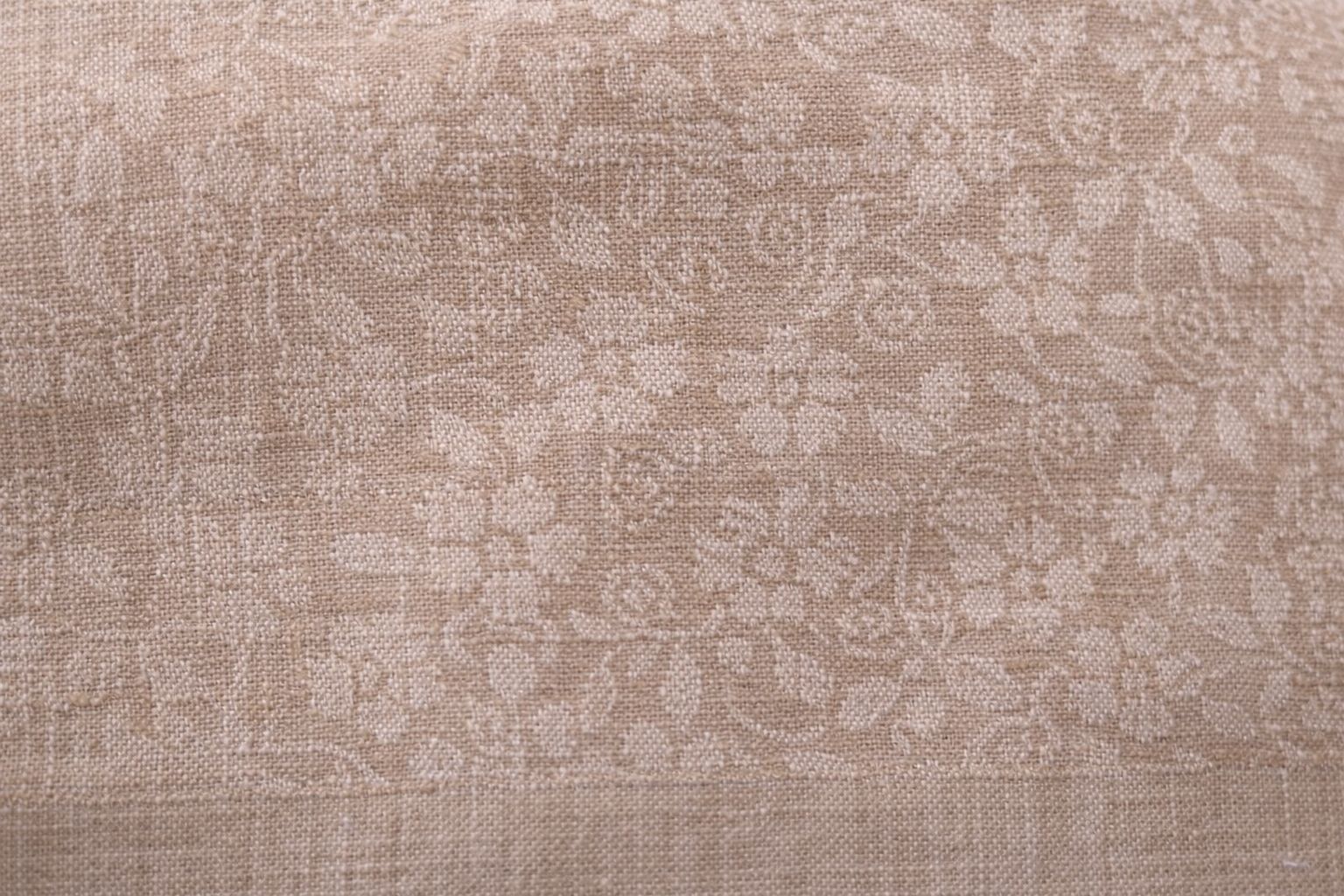 Floral Self-Weave Shawl