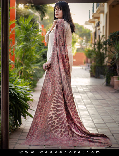 Majestic Kani Jaal Pashmina Shawl