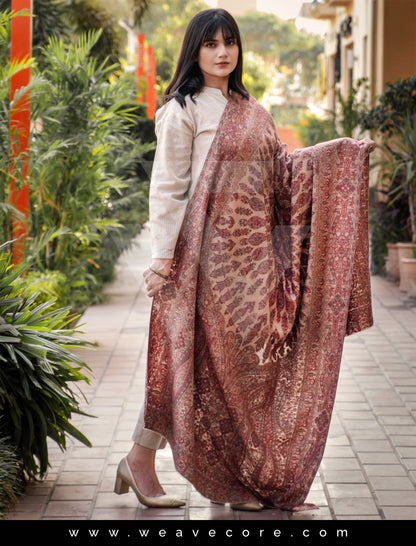 Majestic Kani Jaal Pashmina Shawl