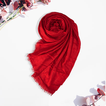 Elegant Regular Scarf - Hot Pink