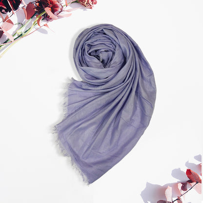 Elegant Regular Scarf - Sky Blue