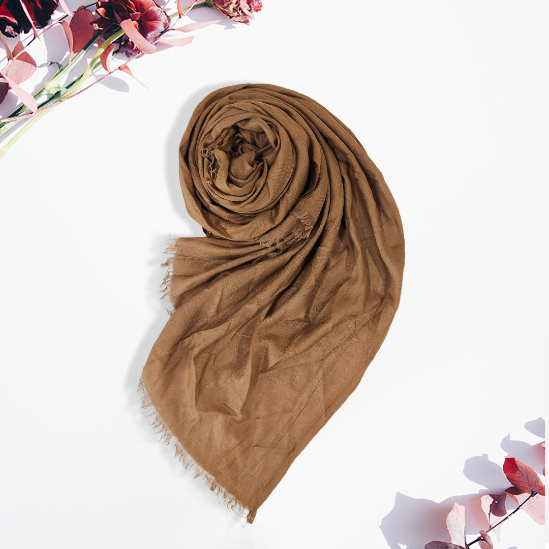 Elegant Regular Scarf - Khaki