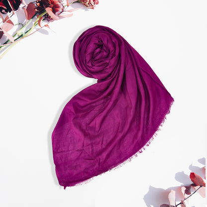 Elegant Regular Scarf - Magenta