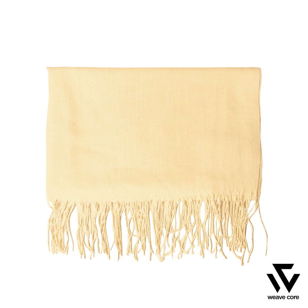 Turkish Textured Scarf-Cream