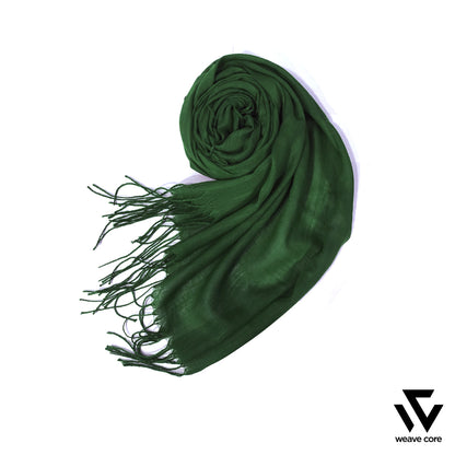 Turkish Textured Scarf-Green