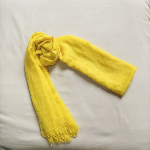 Soft Scarf - Breathable - YELLOW